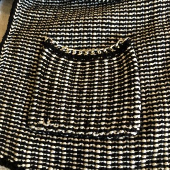 H&M knit blazer with silver chain lining - Picture 5 of 8
